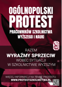 ZAPROSZENIE DO UDZIAŁU W AKCJI PROTESTACYJNEJ